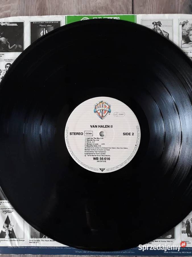 VAN HALEN Van Halen Warner Bros Inc 1979