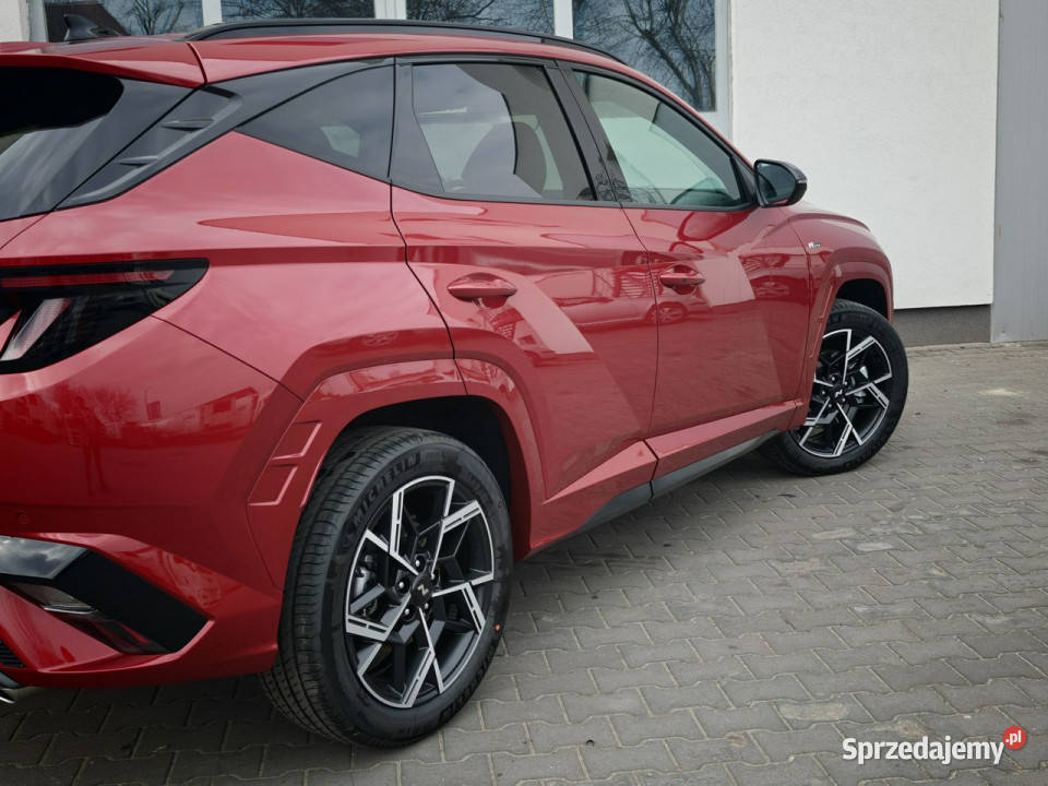 Hyundai Tucson 16 TGDI 7DCT 2WD 150 wersja Nline światła przeciwmgielne Piotrków Trybunalski sprzedam