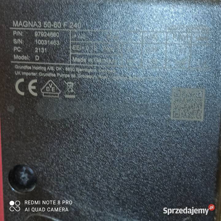 Pompa obiegowa Grundfos Magna 3 5060 F 240 Nowy Tomyśl