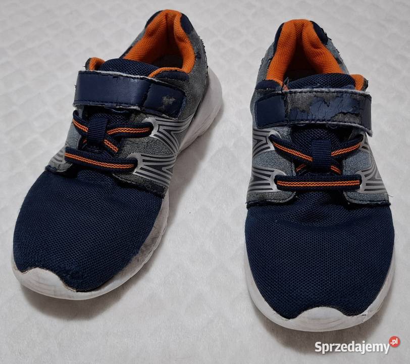 Buty chłopięce sportowe na rzepy granatowe 3133 Czeladź sprzedam