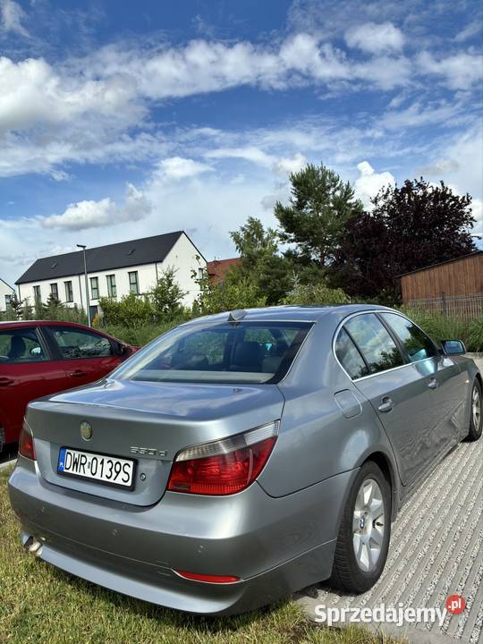 Bmw 5 e60 30d M57 elektrycznie ustawiane fotele dolnośląskie Wrocław sprzedam