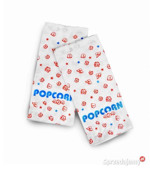Torebki opakowanie na popcorn 22 x 10 Olsztyn