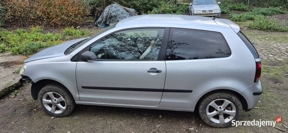 Drzwi lewe Vw Polo 9N LA7W Rok produkcji 2005 pomorskie Słupsk