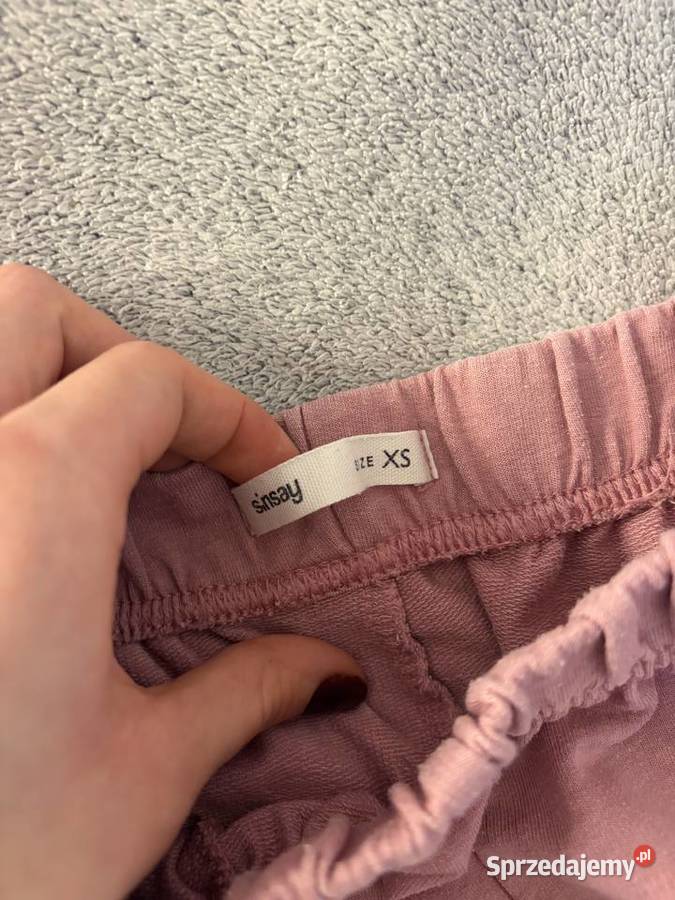 Dresy spodnie dresowe różowe Rozmiar 34(XS) podkarpackie
