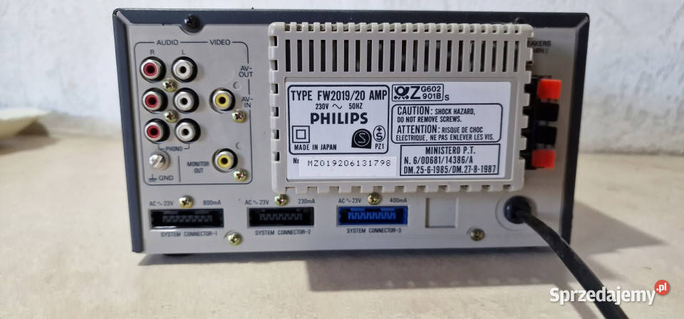 Wzmacniacz Korektor graficzny equalizer Philips Międzychód