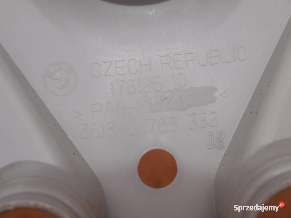 BMW kołpaki 17 oryginalne komplet 4 sztuki wielkopolskie Kalisz sprzedam