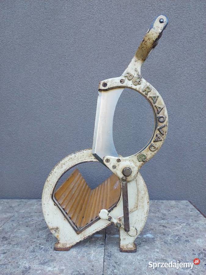 Stara krajalnica gilotyna do ziół Raadvad 294