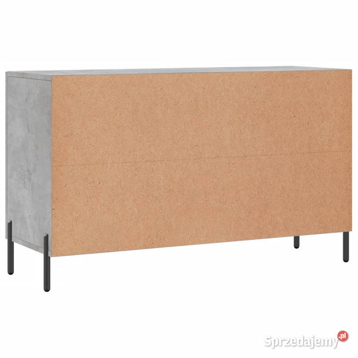 Komoda szarość betonu 100x36x60 materiał Warszawa