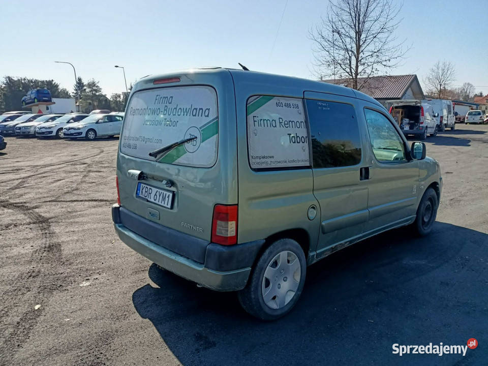 Peugeot Partner Peugeot Partner 16HDI 90 06r I Rok produkcji 2006 Partner Tarnów sprzedam