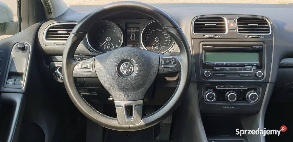 VW GOLF VI 16 MultiFuel Comfortline mazowieckie Garwolin