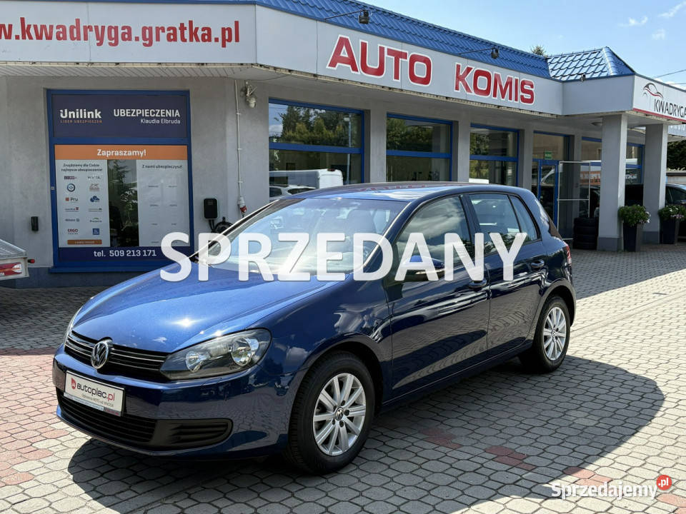 Volkswagen Golf Rezerwacja VI 20082012 Golf Tarnowskie Góry
