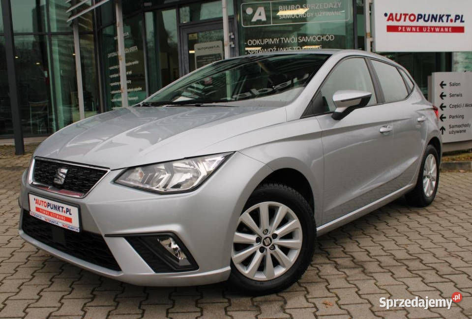 SEAT Ibiza 2018r FV 23 Salon IWŁ Bluetooth Tylne Chorzów