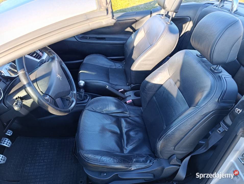 Peugeot 207 CC 16 16V VTi 120 Sport Czarna skóra 1600cm3 Chojnice