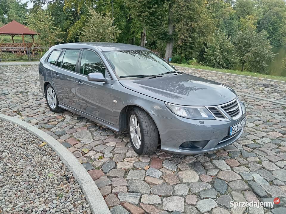 Saab 9-3 Piękny SAAB 9-3 Kombi, Zadbany, LPG 500km, Garażowany, Zimowe Koła