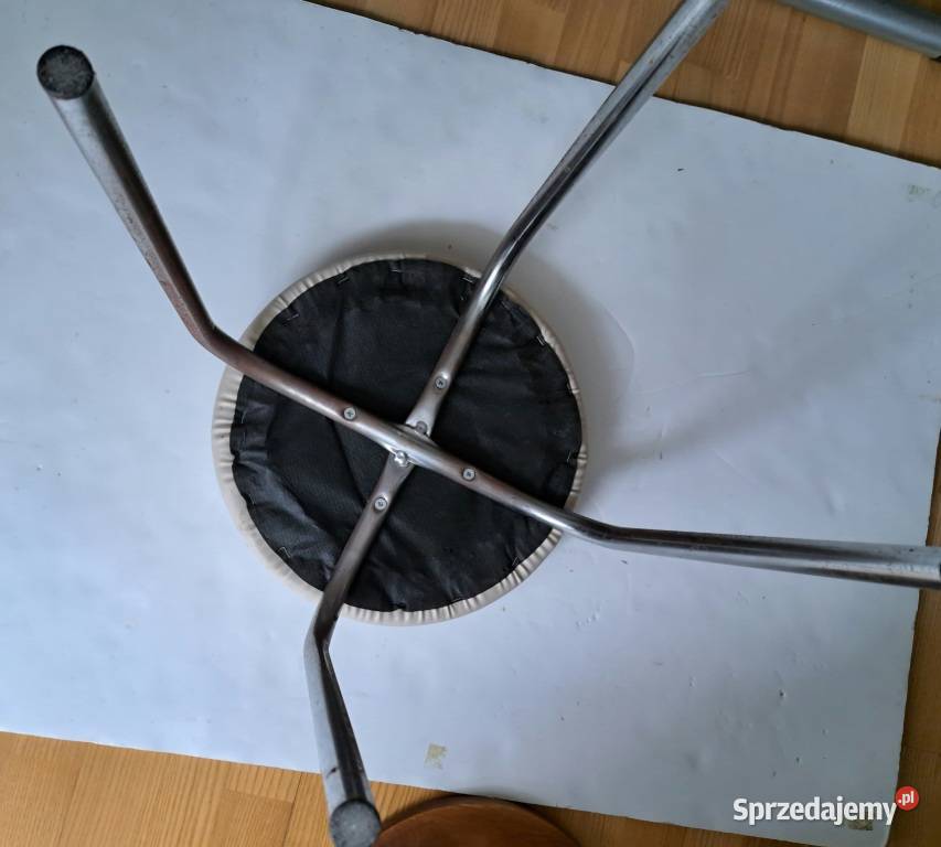 Taboret Stelaż Metalowy Siedzisko Okrągłe Poznań