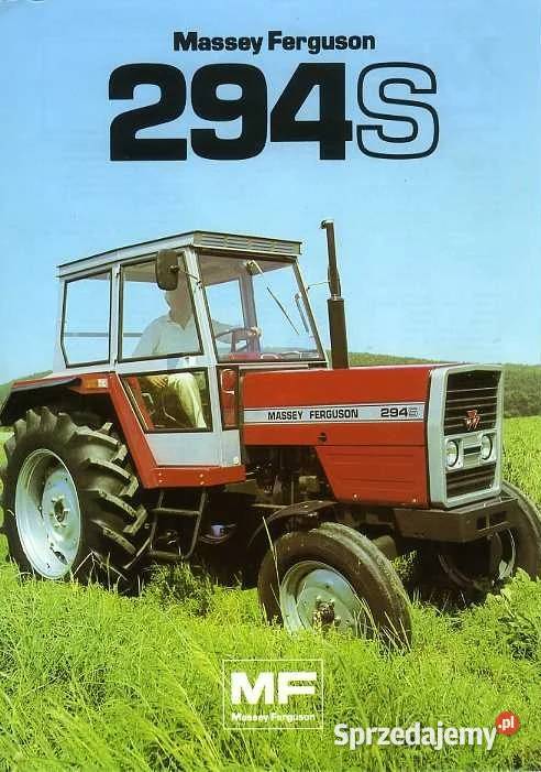 89410 MF Massey Ferguson Instrukcja katalog Szamotuły