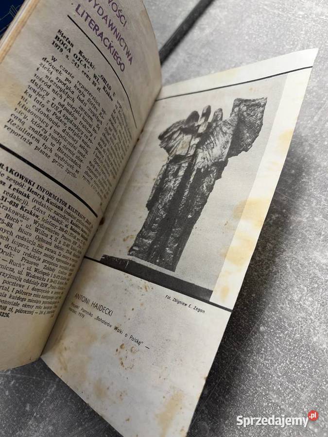 Krakowski informator kulturalny KRAM 12 27 X 9 Rok wydania 1979 Jasło