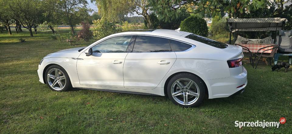 Audi A5 F5 35TFSI Sline minimalny przebieg łódzkie Pamiętna sprzedam