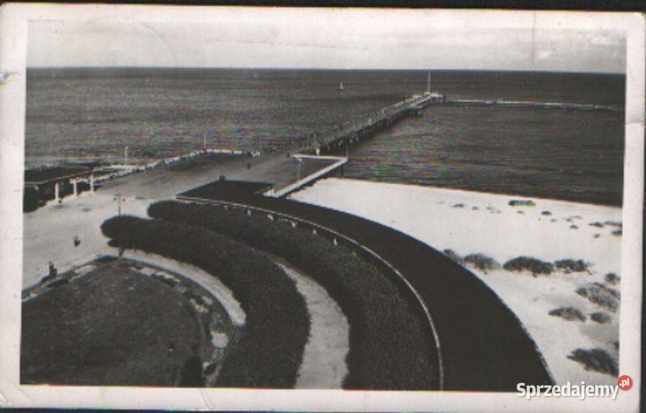 Kart pozdrow z Sopotu kas 1959 Antyki, Sztuka, Kolekcje śląskie Gliwice