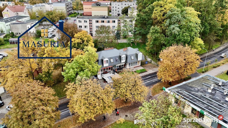 Dom w zabudowie szeregowej z lokalem usługowym 3373zł/m2 warmińsko-mazurskie Iława