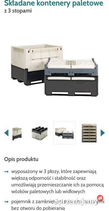 Boxy paletowe Smart box