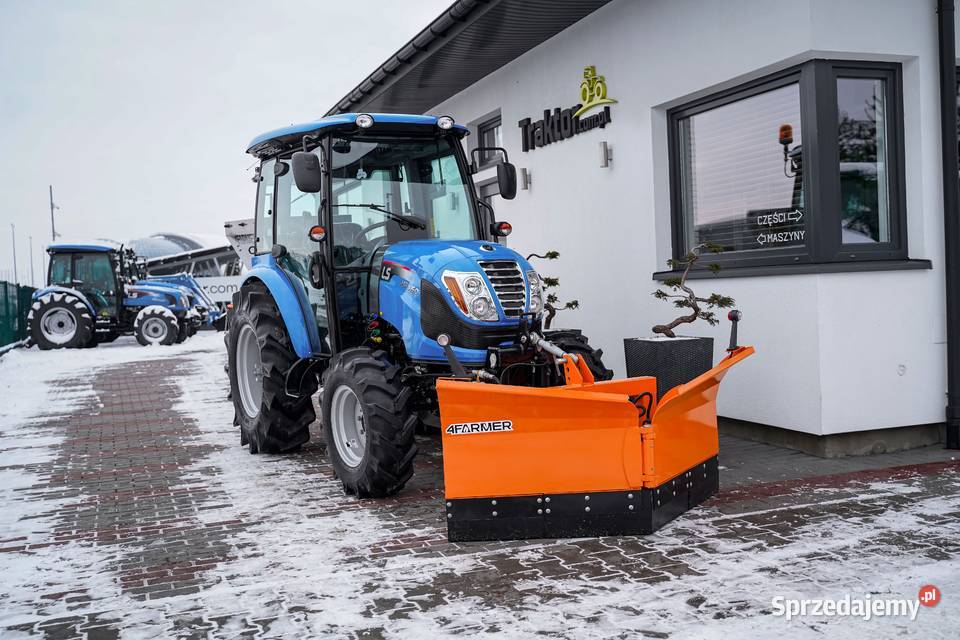 LS Tractor MT360 MEC 4x4 57 CAB pług Vario 150 Tajęcina