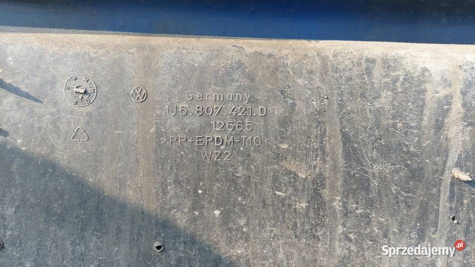 Zderzak tył LW5Z VW GOLF 4 1j6807421D mazowieckie Warszawa