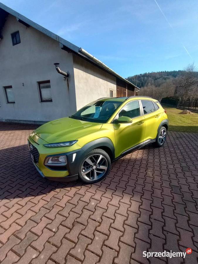 Hyundai KonaNajbogatsza wersja2020r16 T małopolskie Szymbark