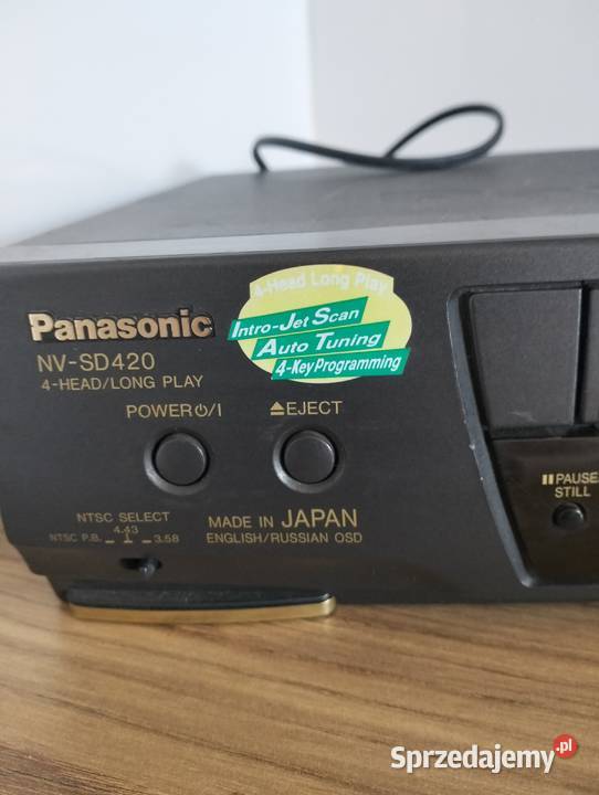 Magnetowid Panasonic NWSD420 vintage sprzęt RTV Miejsce Piastowe