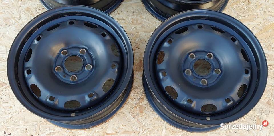 FELGI 5X100 6JX14H2 ET37 POLO FABIA II ROOMSTER Samochodowe dolnośląskie Mielęcin