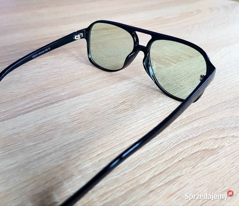 Piękne męskie okulary unisex nowość 2026