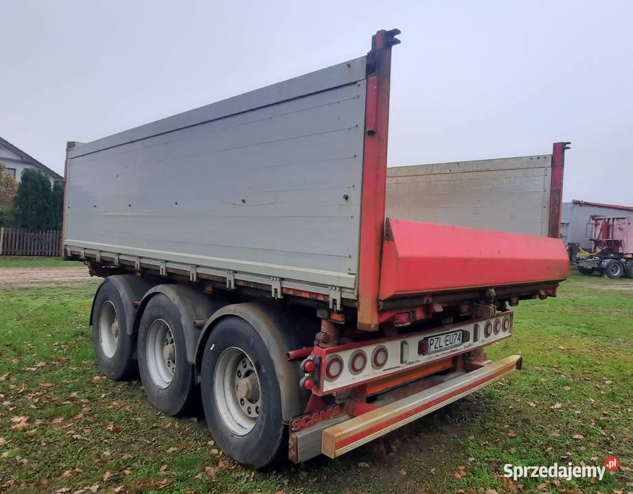 Przyczepa NOPA Tridem tandem 3 stronny wywrot nieuszkodzony wielkopolskie