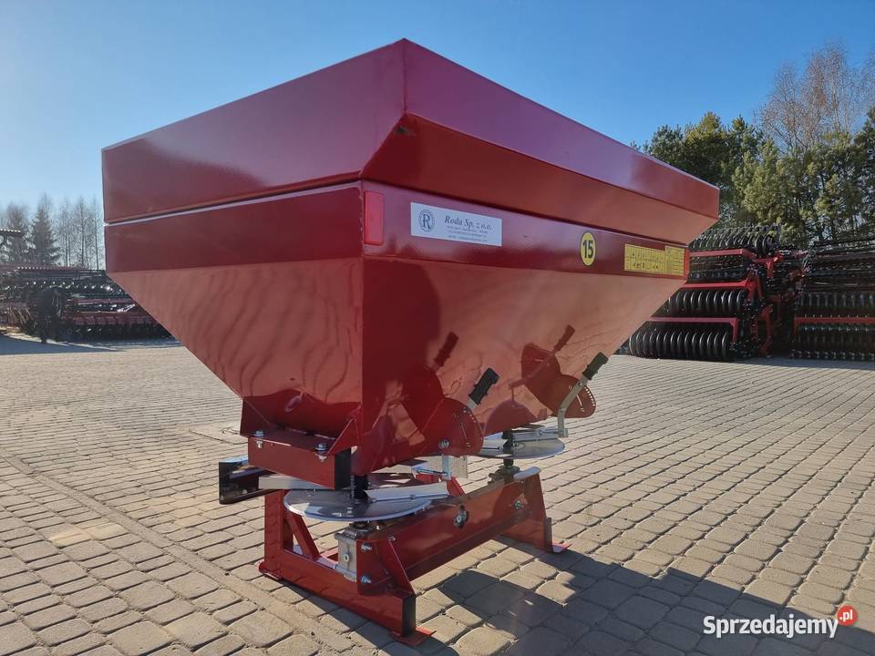 Rozsiewacz do nawozu Strumyk 400L 1600L nieuszkodzony Rozsiewacze nawozów podkarpackie Jasło