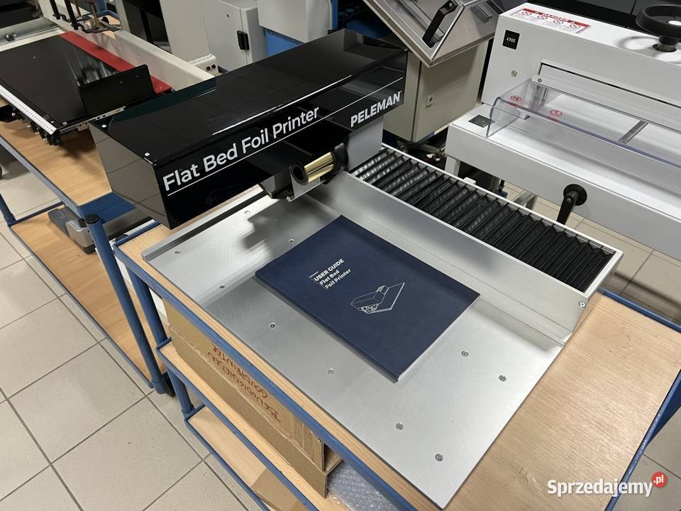 Złociarka bezmatrycowa Peleman Flat Bed Foil Radom