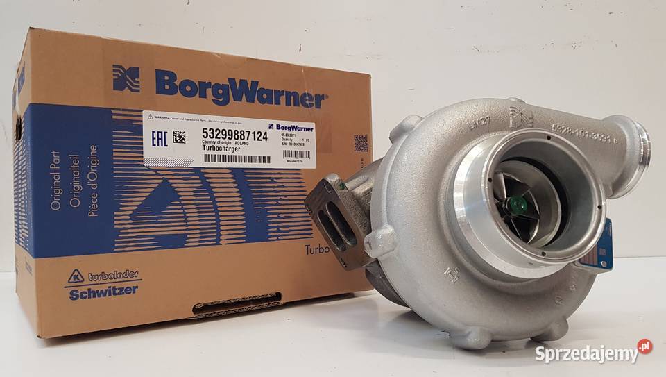 Turbosprężarka BorgWarner KKK 53299887124 Siedlce sprzedam