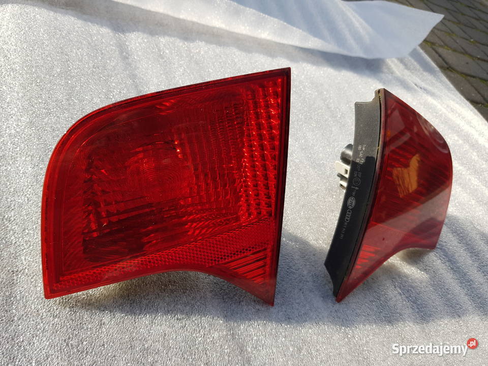 Lampy tył w klape bagażnika Audi A4 B7 sedan łódzkie Opoczno