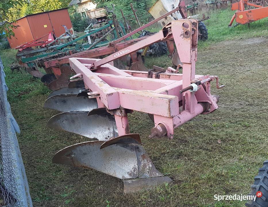 Pług zagonowy Duży 4skibowy na wysokiej i małopolskie Dąbrowa Tarnowska