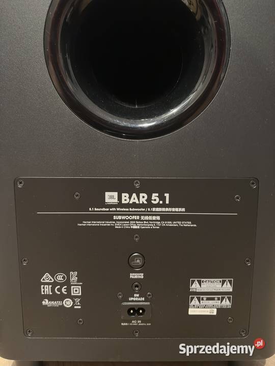 Soundbar JBL BAR 51 Dolby Digital 4K Ultra HD Kudowa-Zdrój