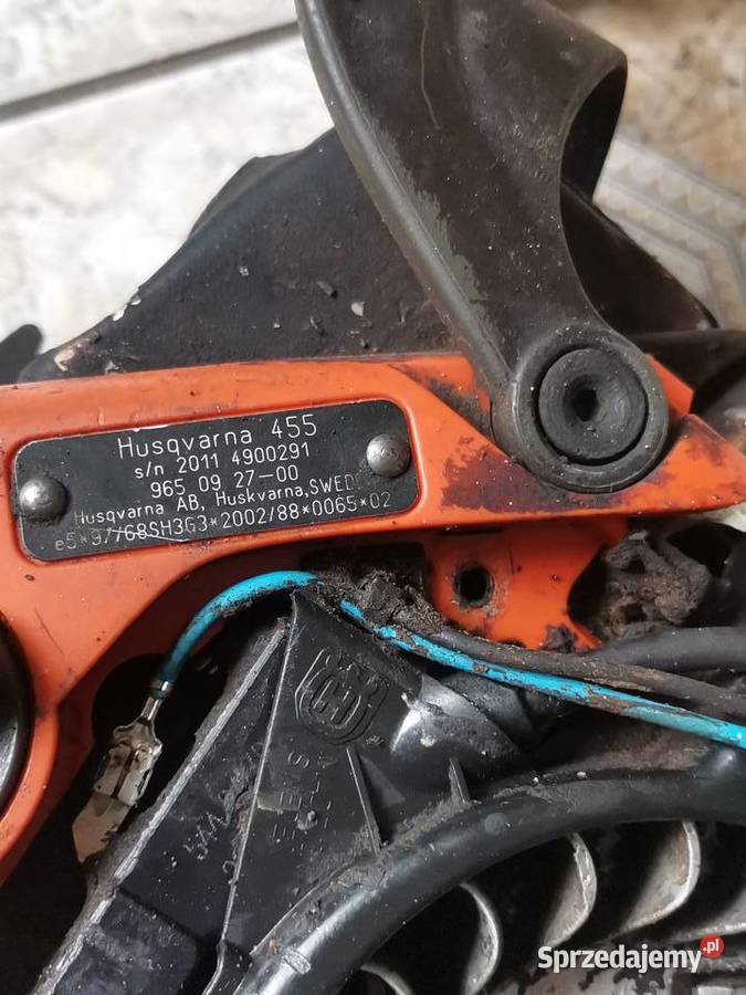 PILARKA SPALINOWA HUSQVARNA 455 NA CZĘŚCI wielkopolskie sprzedam