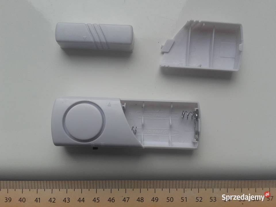 Alarm okienny drzwiowy na baterie AAA biały NOWY Bydgoszcz