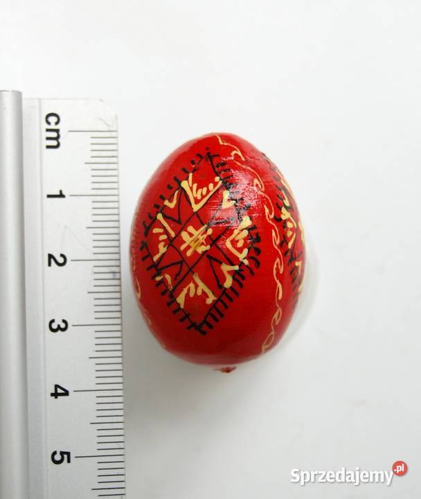 Stara pisanka drewniana ręcznie malowana Ukraina lubelskie Lublin sprzedam