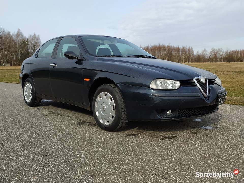 ŁadnaAlfa156TSpark16Benz1WłascCzarnaSprawna manualna Zduńska Wola