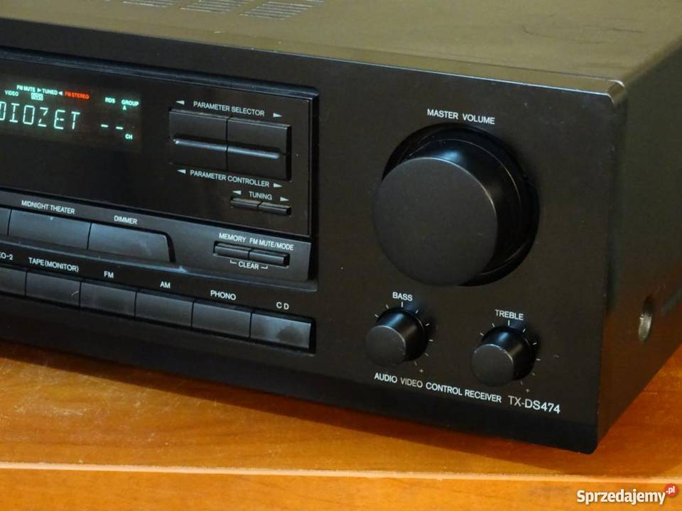 Amplituner Onkyo TXDS474 wejścia cyfrowe 240 wat Jasło