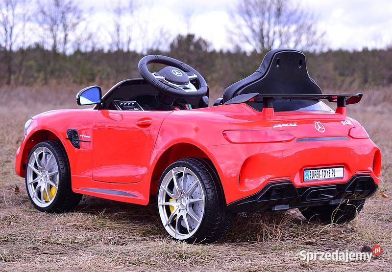 Auto samochód na akumulator MERCEDES GT pojazd Myszków