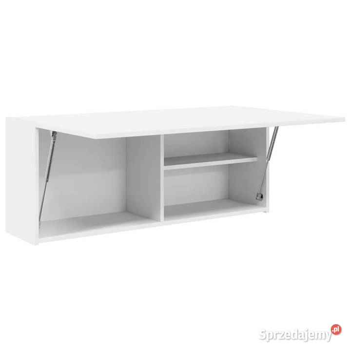Wisząca szafka łazienkowa biała 100x25x40 Warszawa
