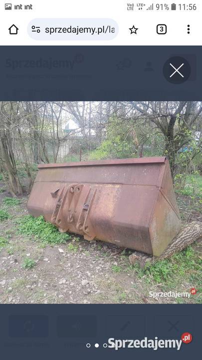 Łyżka koparki un 98 szufla Kłodne