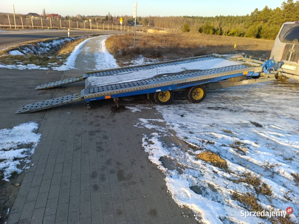 Przyczepa Laweta uchylna samochodowa BOCKMANN Bydgoszcz