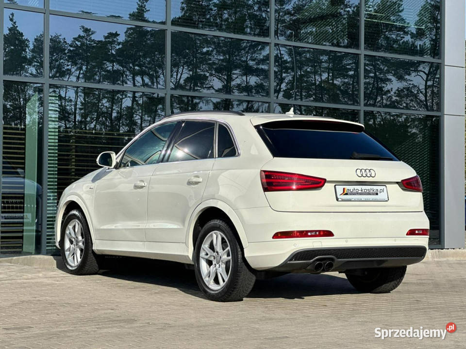 Audi Q3 SLINE LED Bixenon Skóra Grzane Fotele VAT marża Kąty Opolskie sprzedam