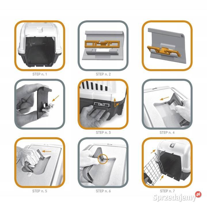 TRANSPORTER ZWIERZĄT 60x40x39 do 24 Jelenia Góra