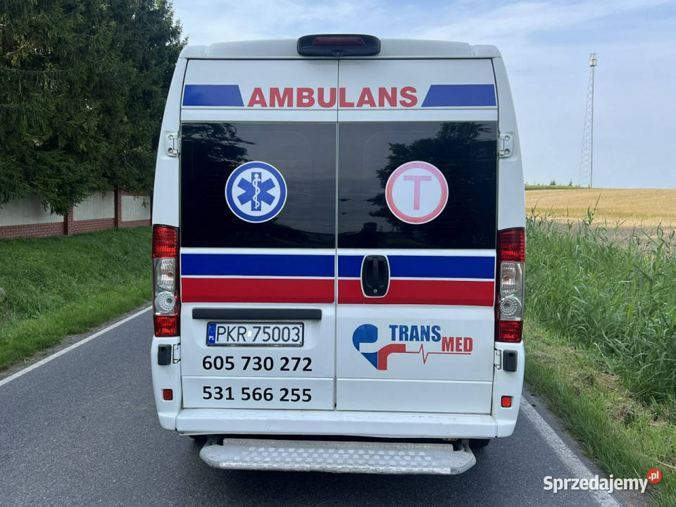 ambulansy Peugeot Boxer Peugeot Boxer Karetka autoalarm wielkopolskie Gostyń